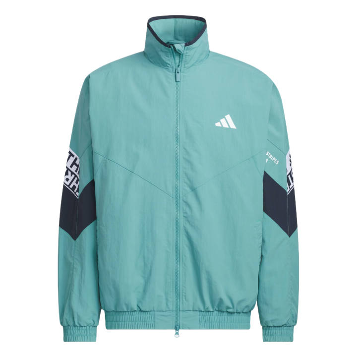 Adidas Adidas Warding Jackets Men's Blue Stand Collar Moderate Other
