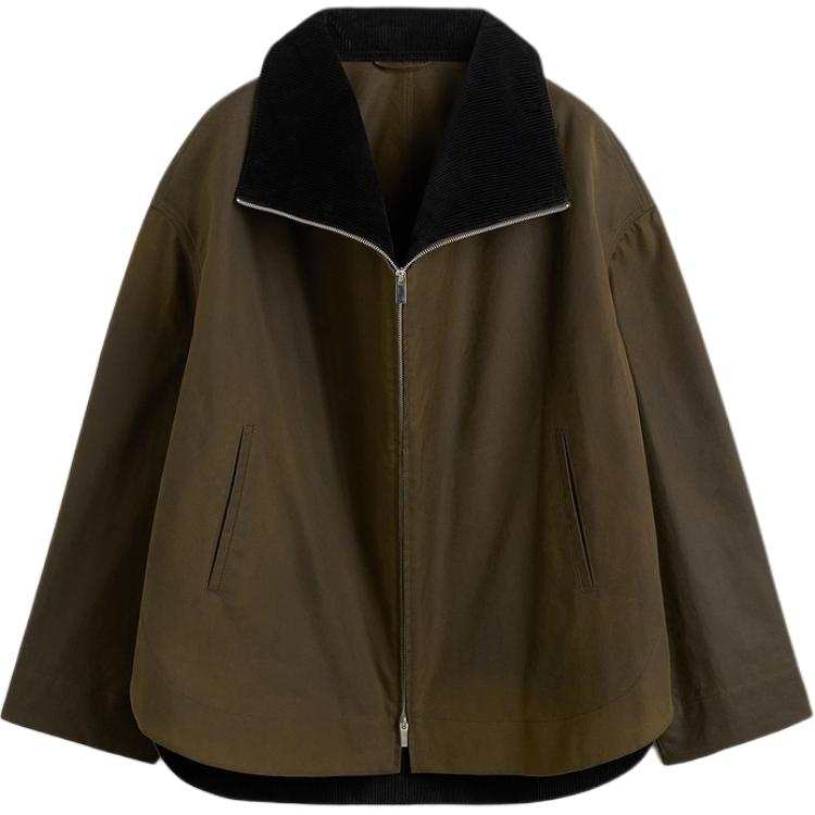 TOTEME Totême Long Sleeved Corduroy Collar Jacket