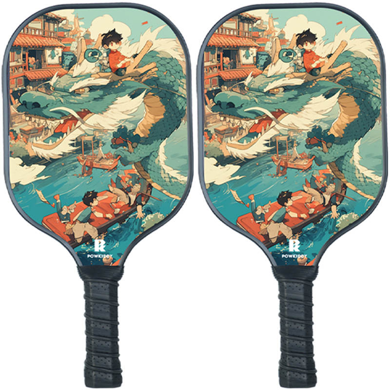 Powkiddy Pickleball Paddles Carbon Fiber Unisex