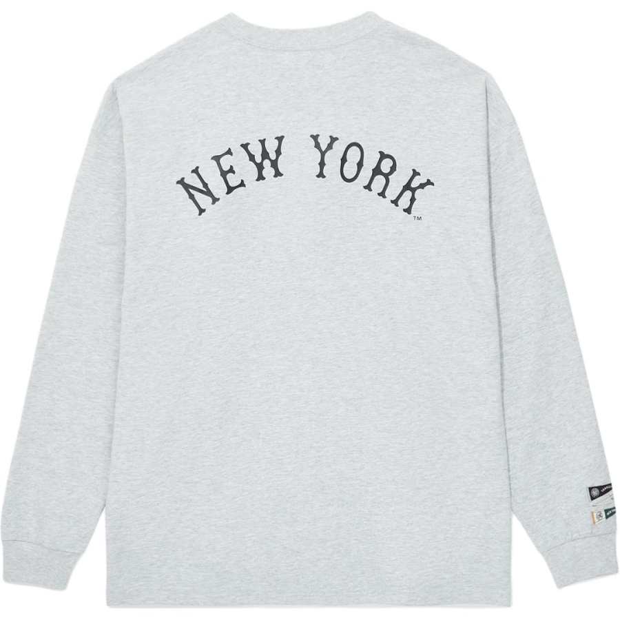 New Era T Shirts Unisex Heather Gray Crew Neck Moderate
