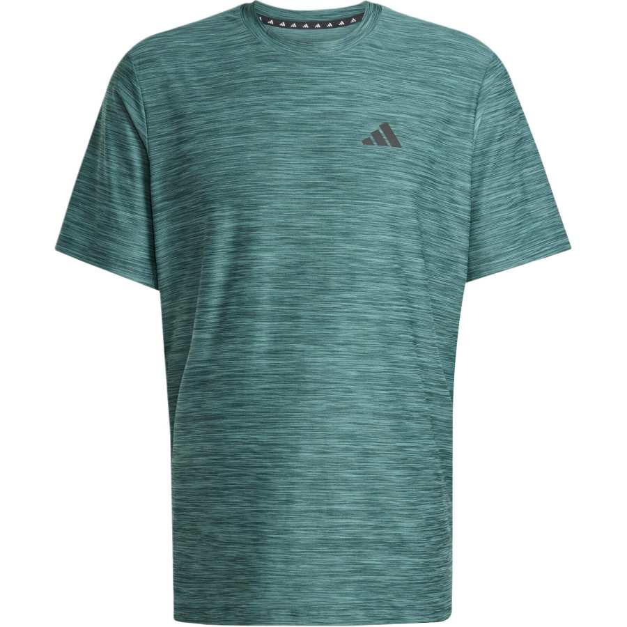 Adidas Adidas Clothing T Shirts Men's Green Crew Neck
