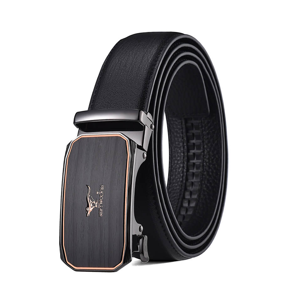 SEPTWOLVES SEPTWOLVES Split Cow Leather Belts Men's 3.5cm