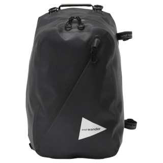 And Wander Logo Printed Zipped Waterproof Backpack