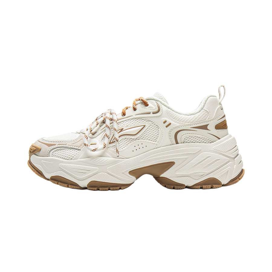 Li-Ning Li Ning Brown Sugar 2 Cushioning Slip Resistant Abrasion Resistant Breathable Rebound Low top Casual Shoes Women's