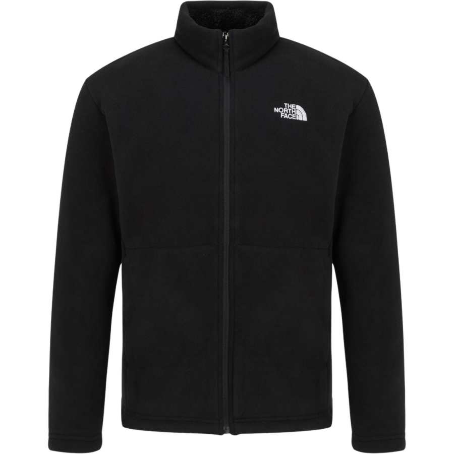 THE NORTH FACE Logo Zipper Stand Collar Fleece Lined Thermal Long Sleeved Jackets & Coats Men's