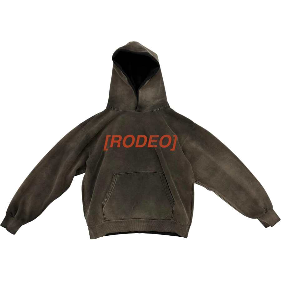 Travis Scott FW25 RODEO 10 YEARS LOGO HOODIE Sweatshirt Unisex