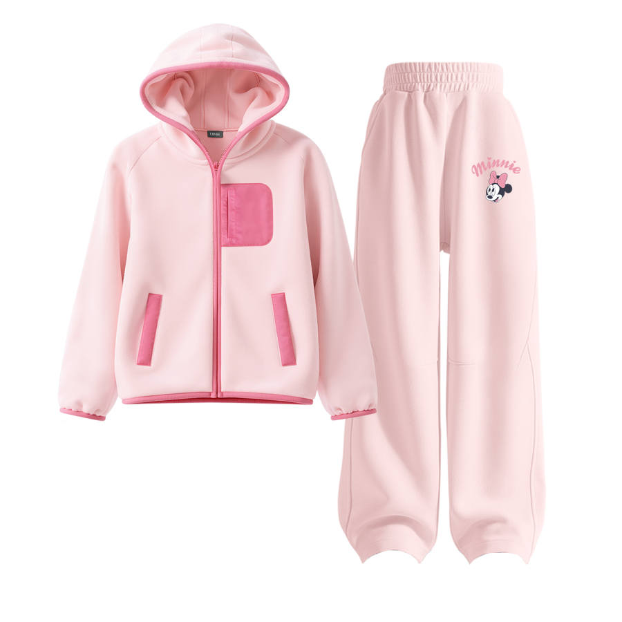 Disney Kids Casual Sportswear Crew Neck Thickened