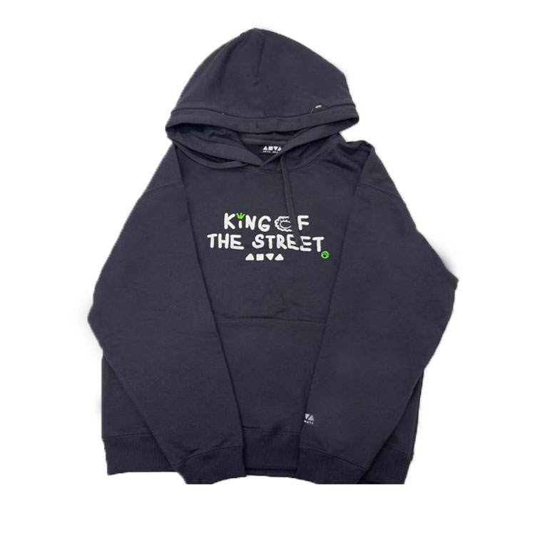 ANTA Sweatshirts Women's Earth Gray Hooded Moderate Regular