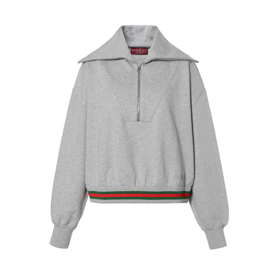 GUCCI GUCCI Front Zipped Sweatshirt