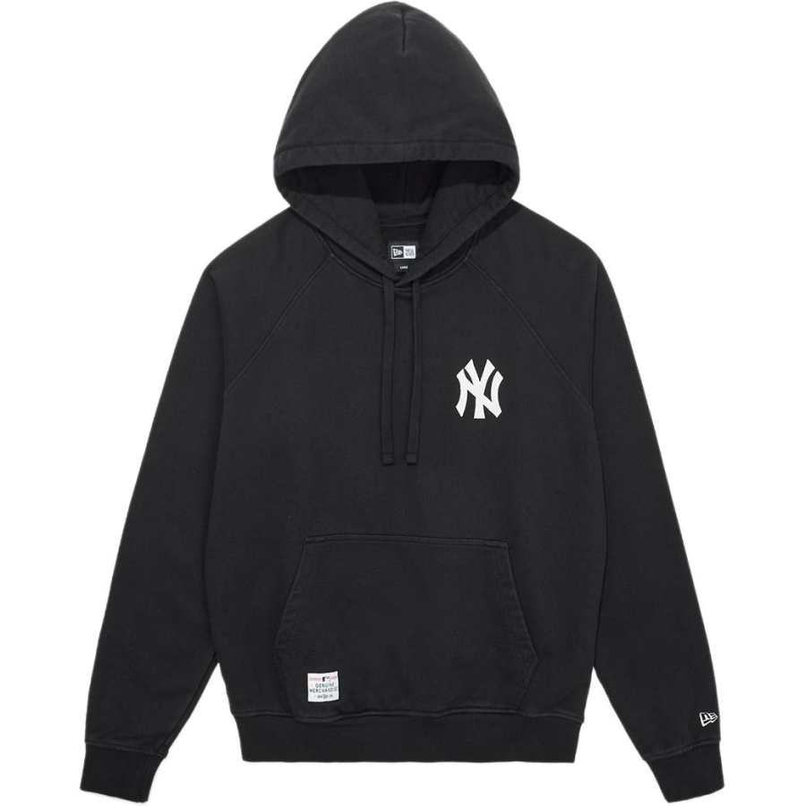 New Era Sweatshirts Unisex Black Hooded Non Detachable Moderate