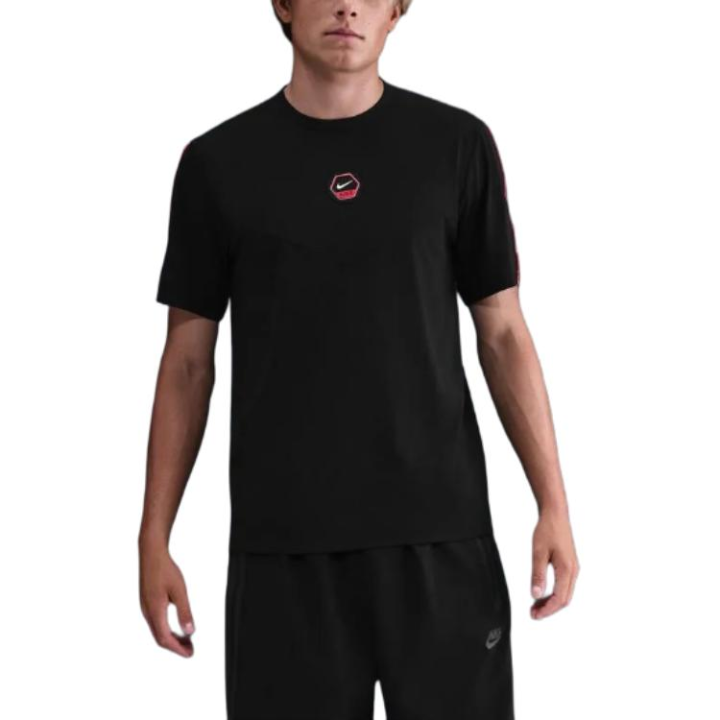Nike Nike Clothing T Shirts Men's Black Crew Neck