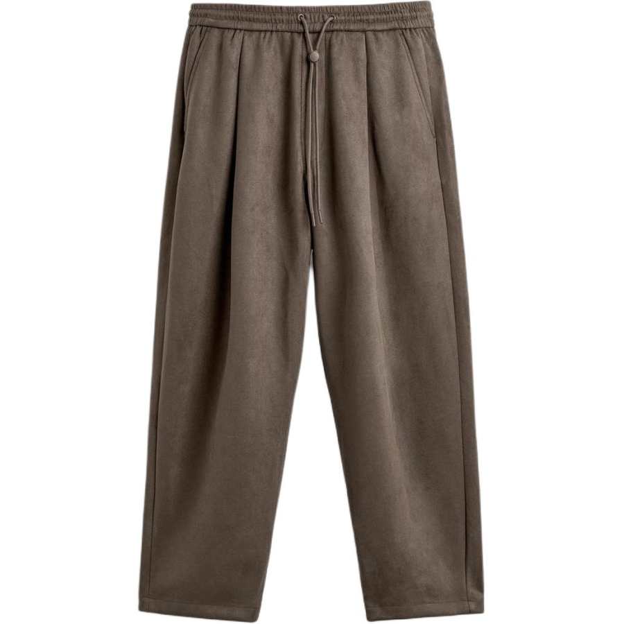 ZARA Casual Pants Men's Dark Taupe Moderate Wide Leg Pants