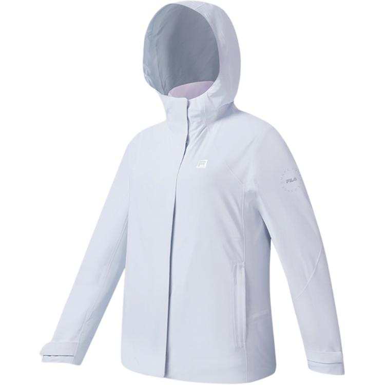 FILA Fitness Outdoor Hiking Waterproof And Breathable Warm Windbreaker Jacket Women's