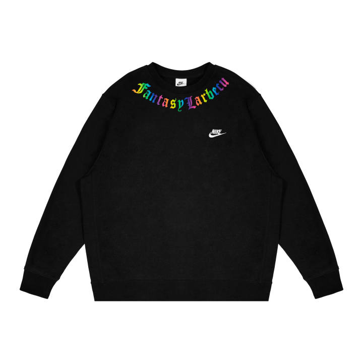 Nike Nike Sweatshirts Unisex Black Crew Neck Moderate Regular