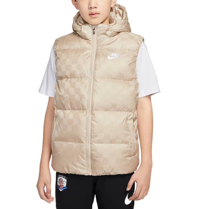 Nike Nike Kids Down Vests Detachable Hood Moderate