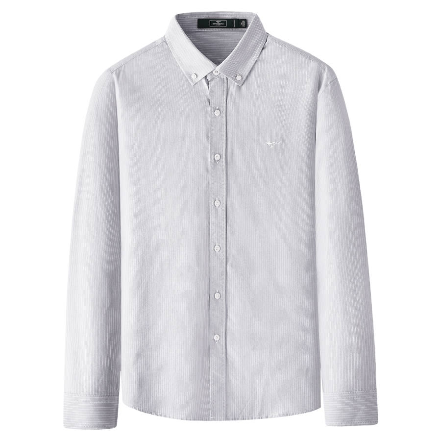 SEPTWOLVES SEPTWOLVES Shirts Men's Light Gray Polo Collar Moderate Other