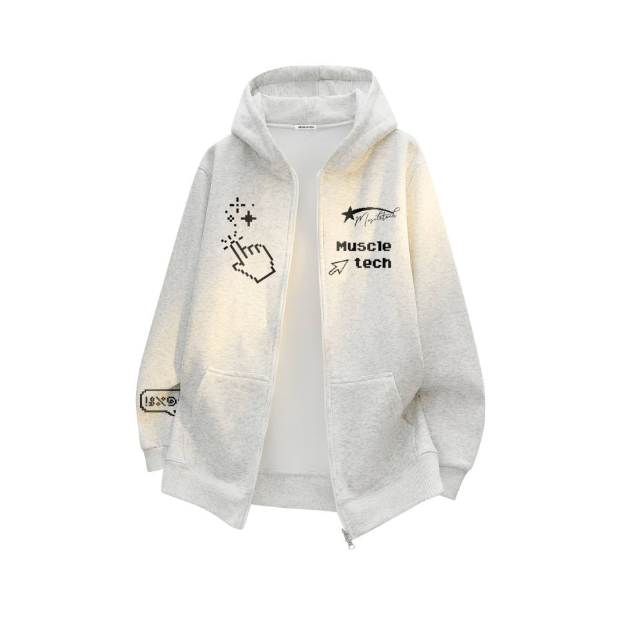 MUSCLETECH MUSCLETECH Sweatshirts Unisex Hooded Moderate Regular