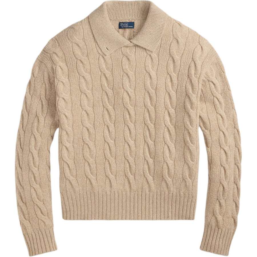 Polo Ralph Lauren Cable knit Stand Up collar Sweater