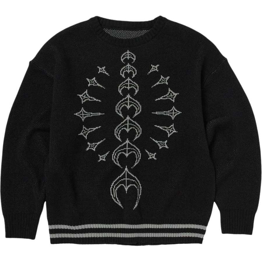 THUG CLUB FW25 TC Bone Knit Sweater Unisex