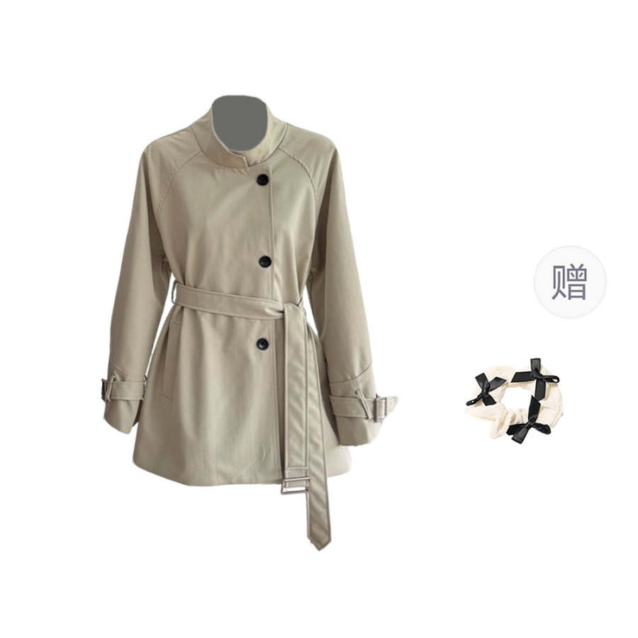 CPAURA Coats Women's Stand Collar Moderate