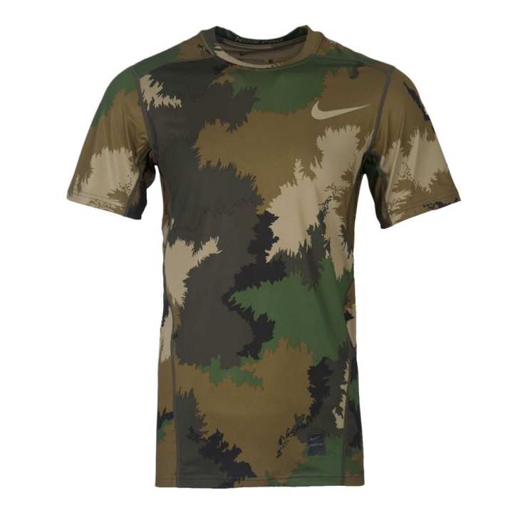 Nike Nike Pro NP HPRCL TOP SS FTTD AOP T Shirt Men's