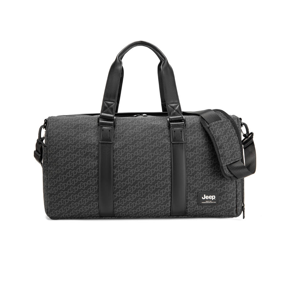 Jeep 29L Pu Travel Bag Unisex Black