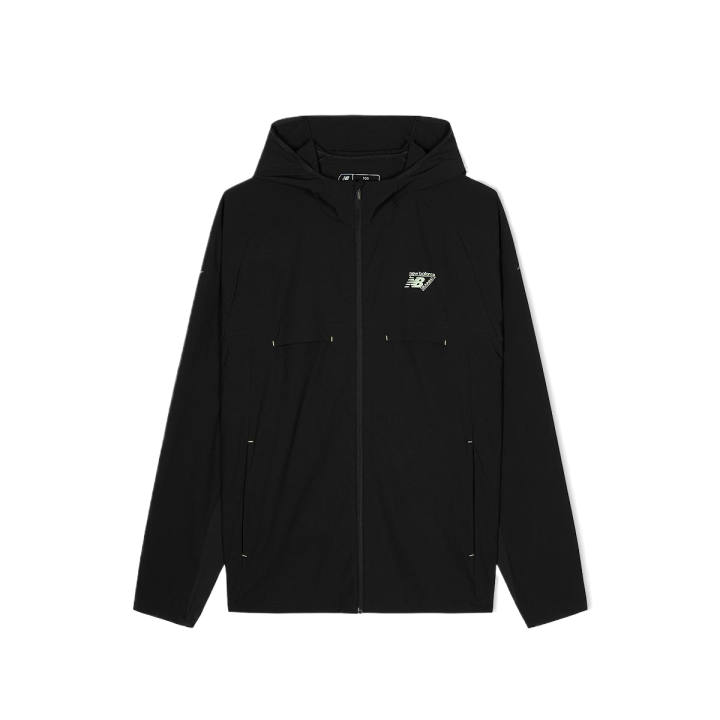 New Balance New Balance Jackets Men's Black Hooded Moderate Other