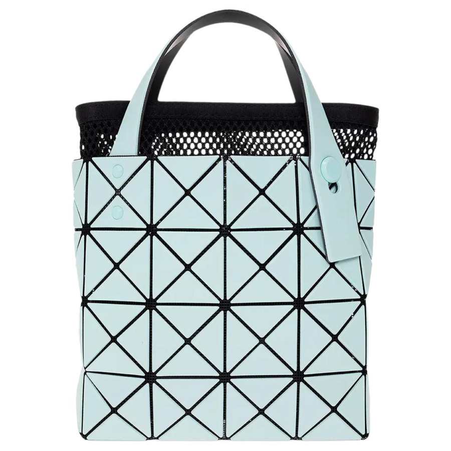 ISSEY MIYAKE Lucent Boxy PVC Handbag Women's Mint Green