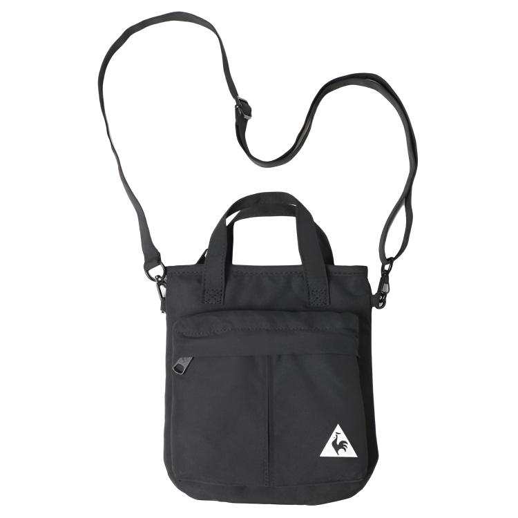Le Coq Sportif Polyester One Shoulder Handbag Mini Unisex Black