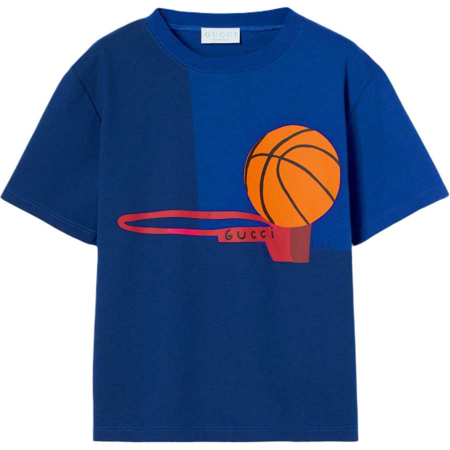 GUCCI Kids T Shirts Crew Neck Moderate