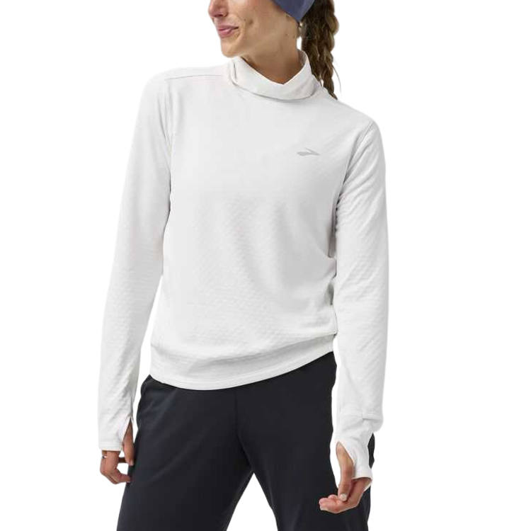 Brooks T Shirts Women's White Turtleneck Moderate