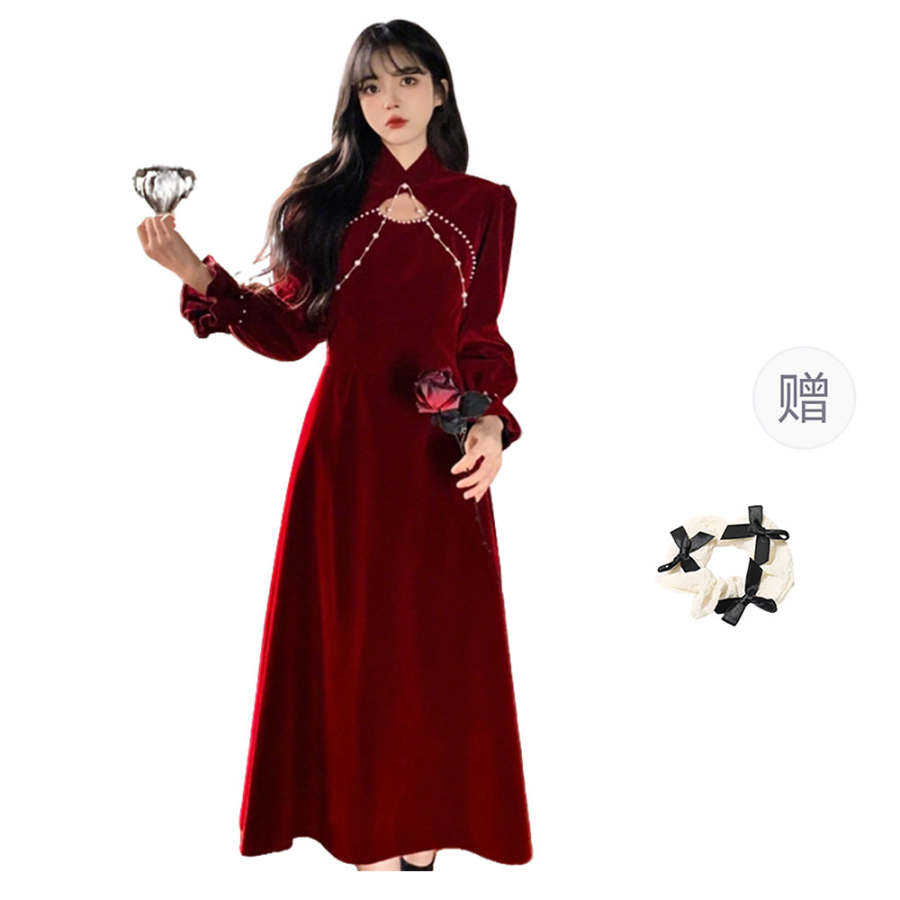 CPAURA Long Sleeved Dress Women's