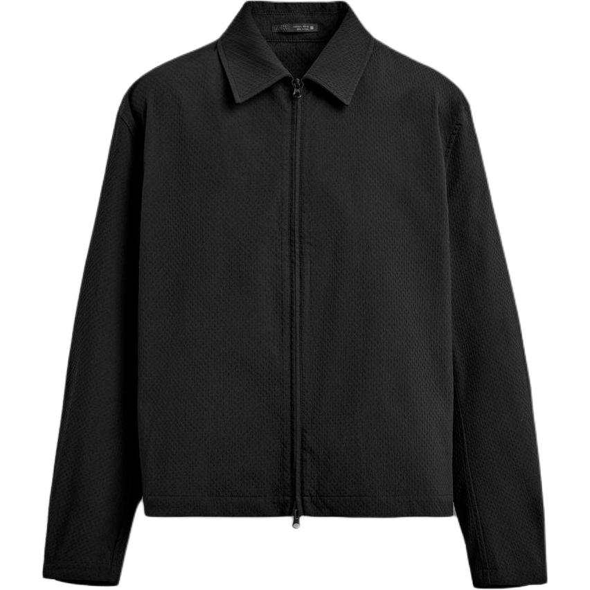 ZARA ZARA Jackets Men's Black Lapel Moderate