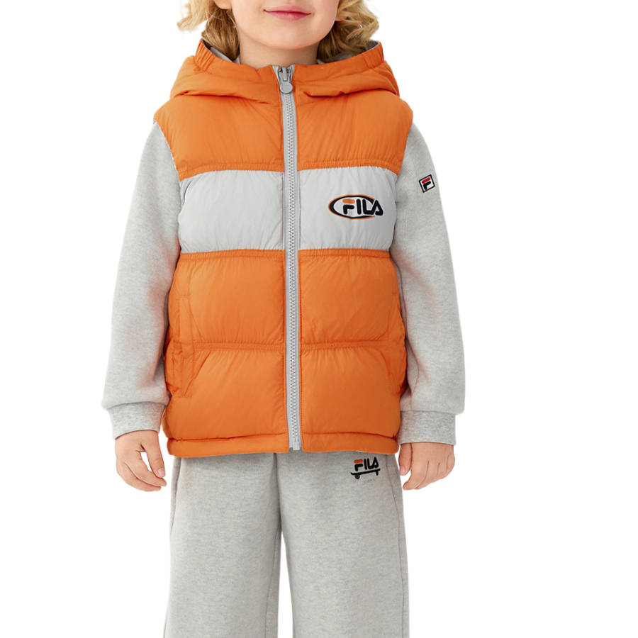 FILA KIDS Down Vest Classic Lifestyle Children Aged 3 7 Years Old