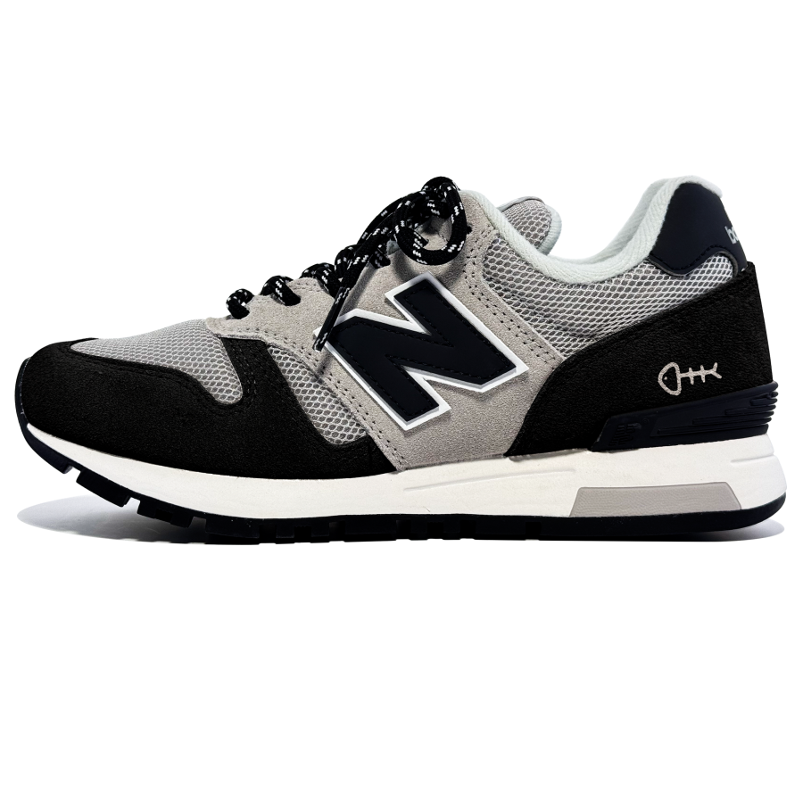 New Balance New Balance NB 565 Abrasion Resistant Breathable Low top Casual Running Shoes Unisex Black White