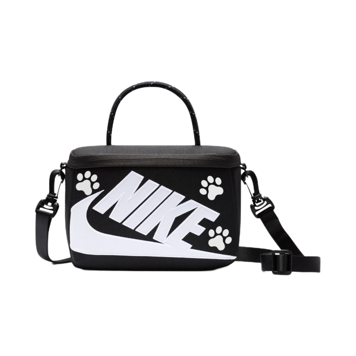 Nike Nike Fabric Crossbody Handbag Unisex Black & White