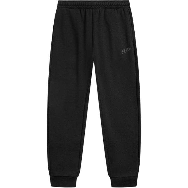 Li-Ning Li Ning Knitted Sweatpants Unisex Black Moderate Sweatpants