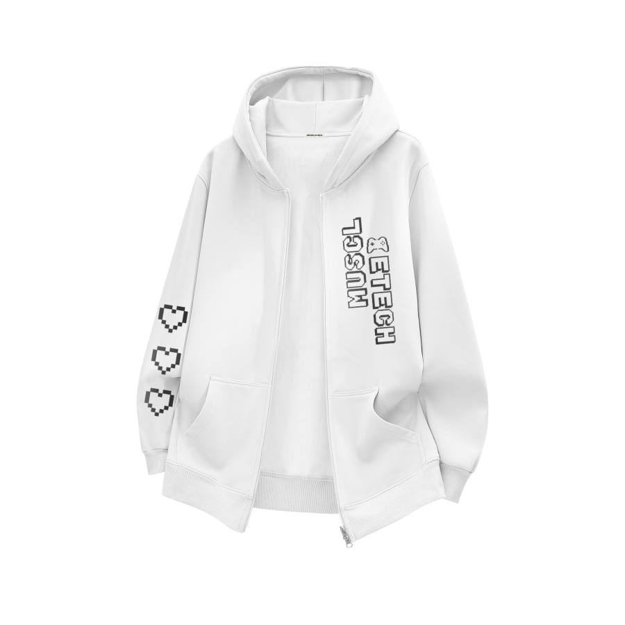MUSCLETECH MUSCLETECH Sweatshirts Unisex Hooded Moderate Regular