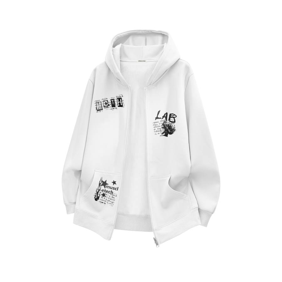 MUSCLETECH MUSCLETECH Sweatshirts Unisex Hooded Moderate Regular