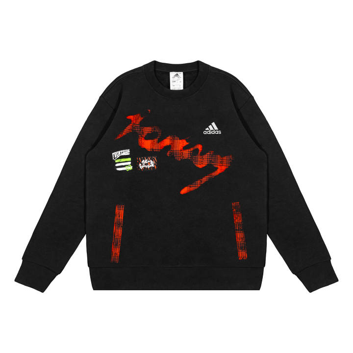 Adidas Adidas 3 Stripes Sweatshirt Unisex Black