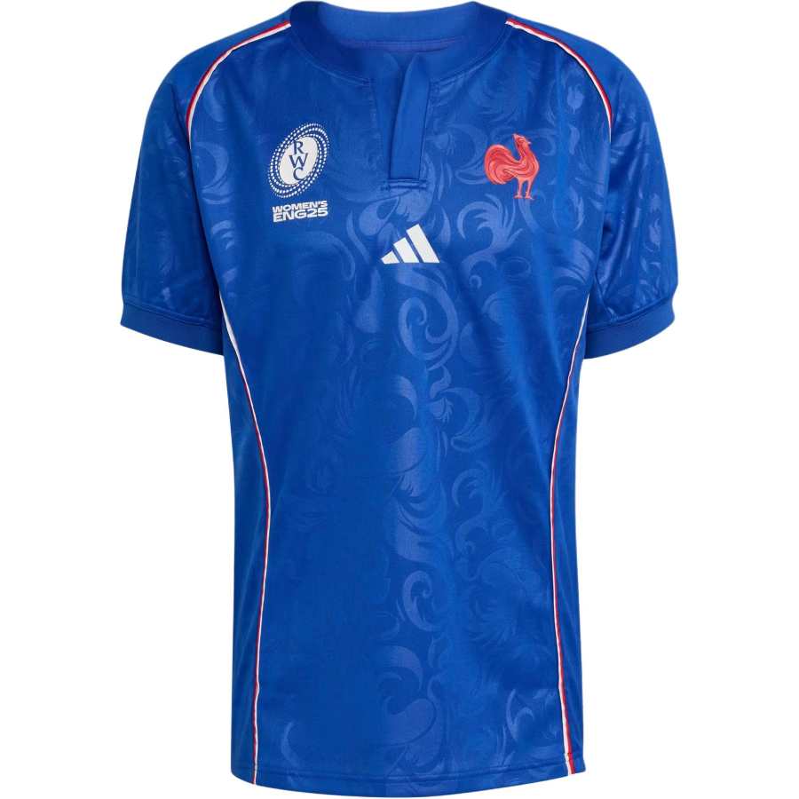 Adidas Adidas Clothing T Shirts Men's Blue Henry Collar