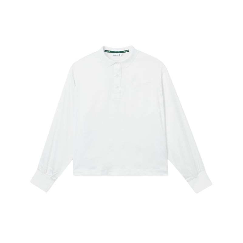 LACOSTE Lacoste embroidered-logo polo top