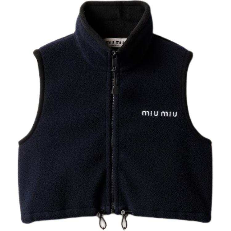 Miu Miu fleece waistcoat
