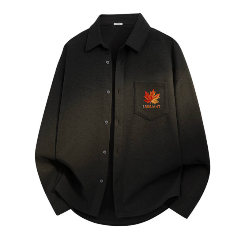 MINISO MINISO Shirts Unisex Lapel Thickened Shirt
