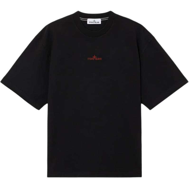 Stone Island logo-embroidered T-shirt