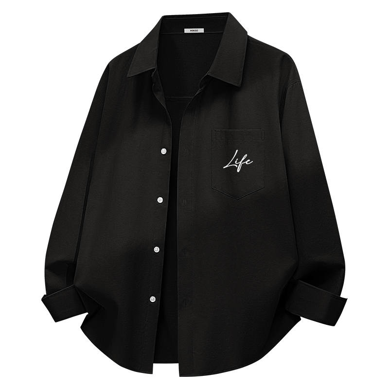 MINISO MINISO Shirts Unisex Lapel Moderate Shirt