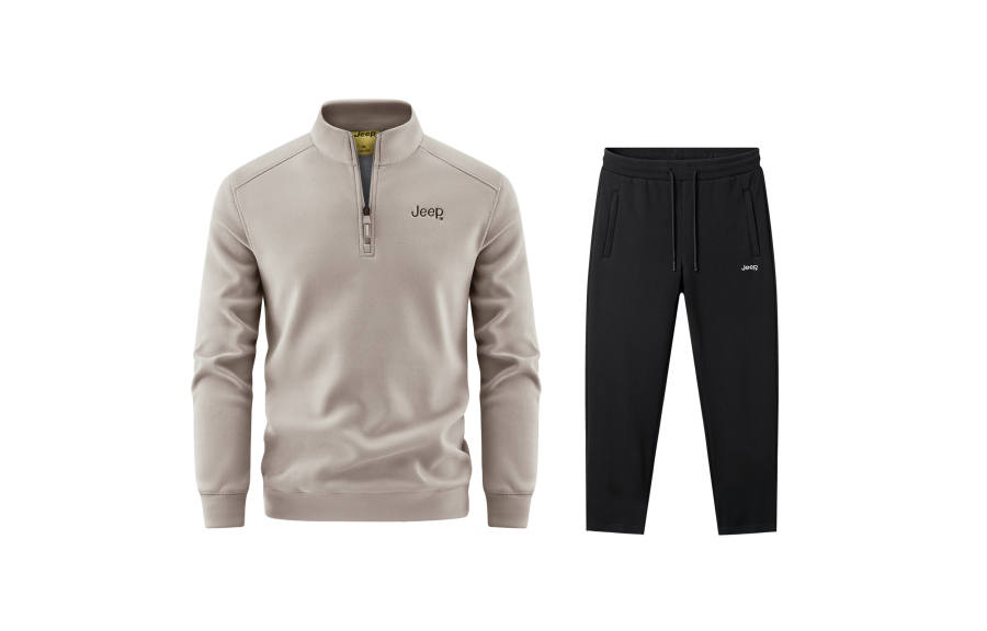 Jeep City Casual Collection Sweatshirt Set Unisex