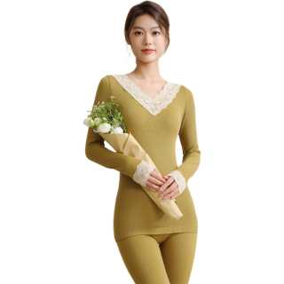 Cotton Gene Thermal Set Women's