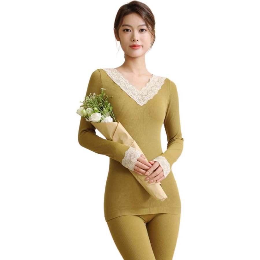 Cotton Gene Thermal Set Women's