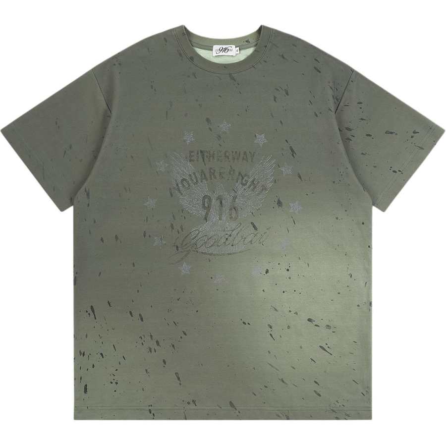 GOOD BAI T Shirts Unisex Crew Neck Moderate Straight Fit